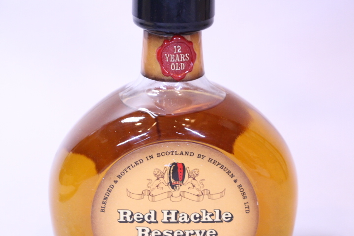 p-3276 未開栓古酒 Red Hackle レッドハックル リザーブ 12年 スコッチウイスキー 750mL_画像3
