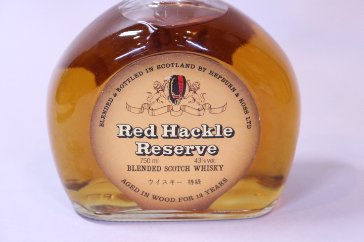 p-3276 未開栓古酒 Red Hackle レッドハックル リザーブ 12年 スコッチウイスキー 750mL_画像4