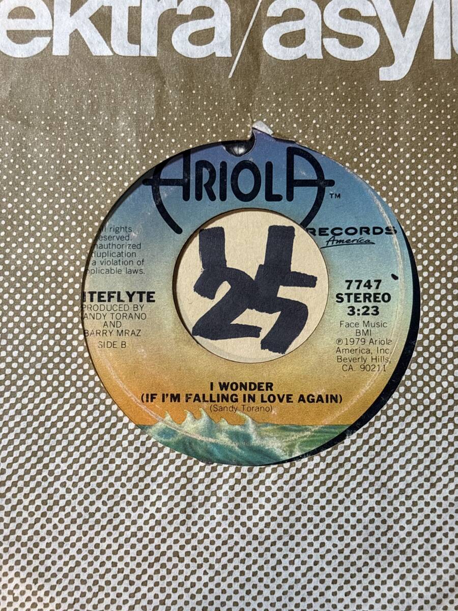 試聴 NITEFLYTE IF YOU WANT IT / I WONDER 両面全體的に細(xì)かい傷あり 1979 山下達(dá)郎 SPARKLE ネタ/サバービア/フリーソウル