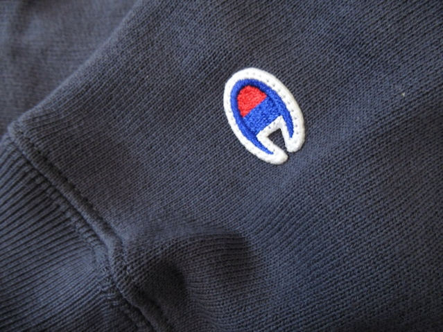 チャンピオン/Champion【リバースウィーブプリントトレーナー】クルーネックスウェット　C3-C022　386/ダークネイビー　Lサイズ_画像7