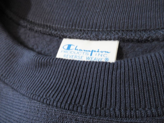 チャンピオン/Champion【リバースウィーブプリントトレーナー】クルーネックスウェット　C3-C022　386/ダークネイビー　Lサイズ_画像8