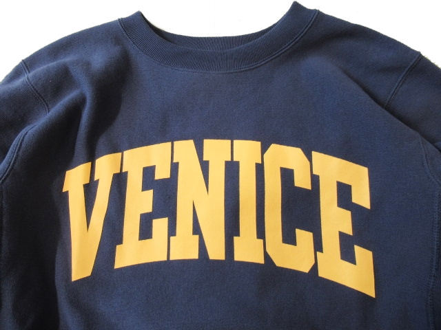 チャンピオン/Champion【リバースウィーブプリントトレーナー】クルーネックスウェット　C3-C022　386/ダークネイビー　Lサイズ_画像3