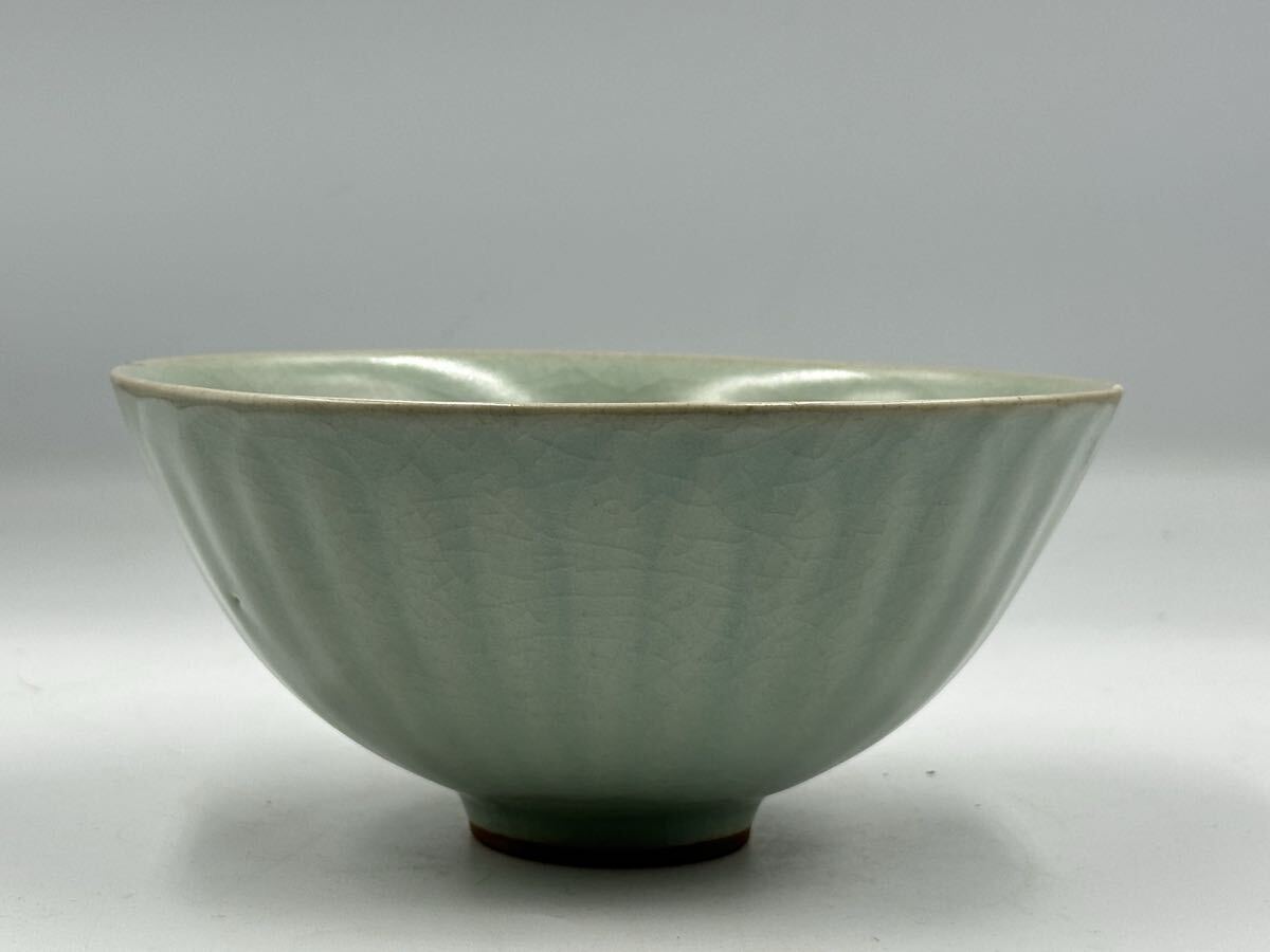 青磁 茶碗 龍泉窯 鉢 宋時代 唐物 茶道具 時代物 煎茶道具 中國古美術