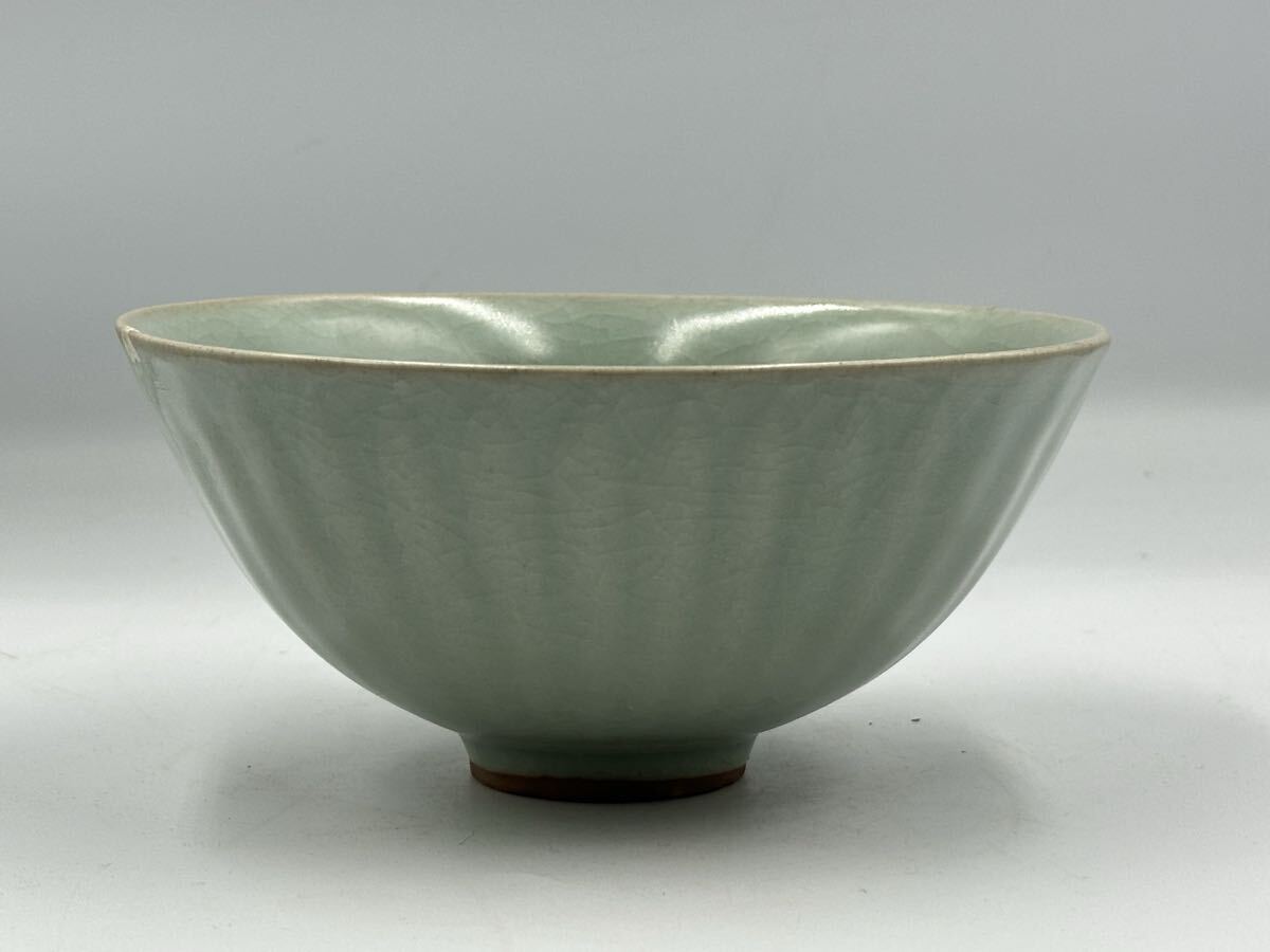 青磁 茶碗 龍泉窯 鉢 宋時代 唐物 茶道具 時代物 煎茶道具 中國古美術