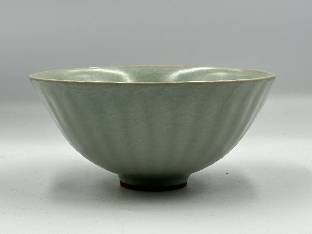青磁 茶碗 龍泉窯 鉢 宋時代 唐物 茶道具 時代物 煎茶道具 中國古美術