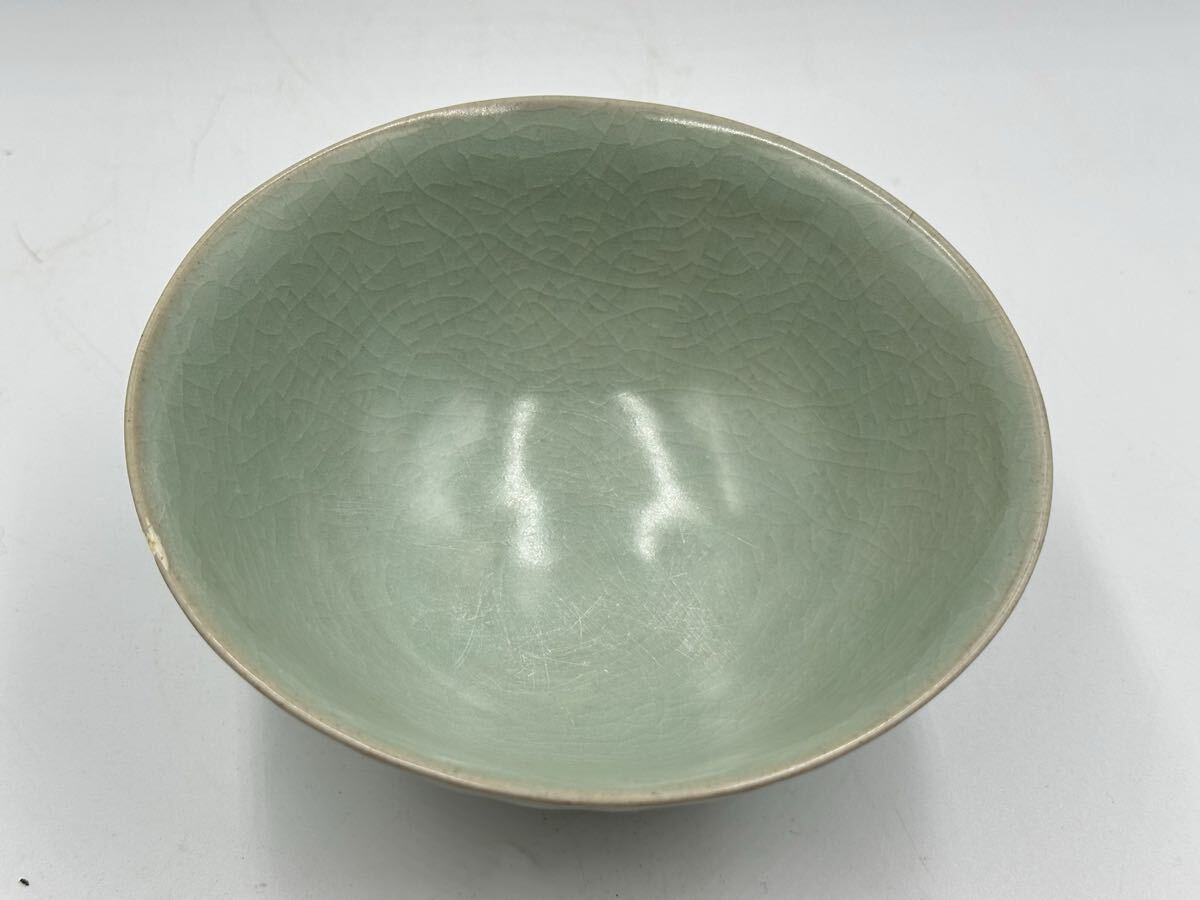青磁 茶碗 龍泉窯 鉢 宋時代 唐物 茶道具 時代物 煎茶道具 中國古美術