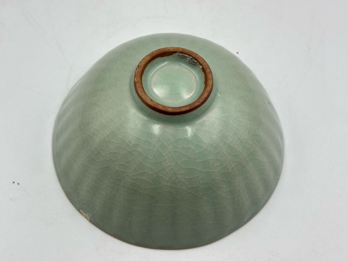 青磁 茶碗 龍泉窯 鉢 宋時代 唐物 茶道具 時代物 煎茶道具 中國古美術