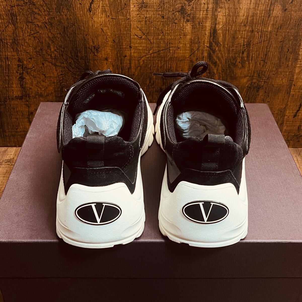  Valentino galava-niVALENTINO GARAVANI жевательная резинка Boy спортивные туфли кожа замша 