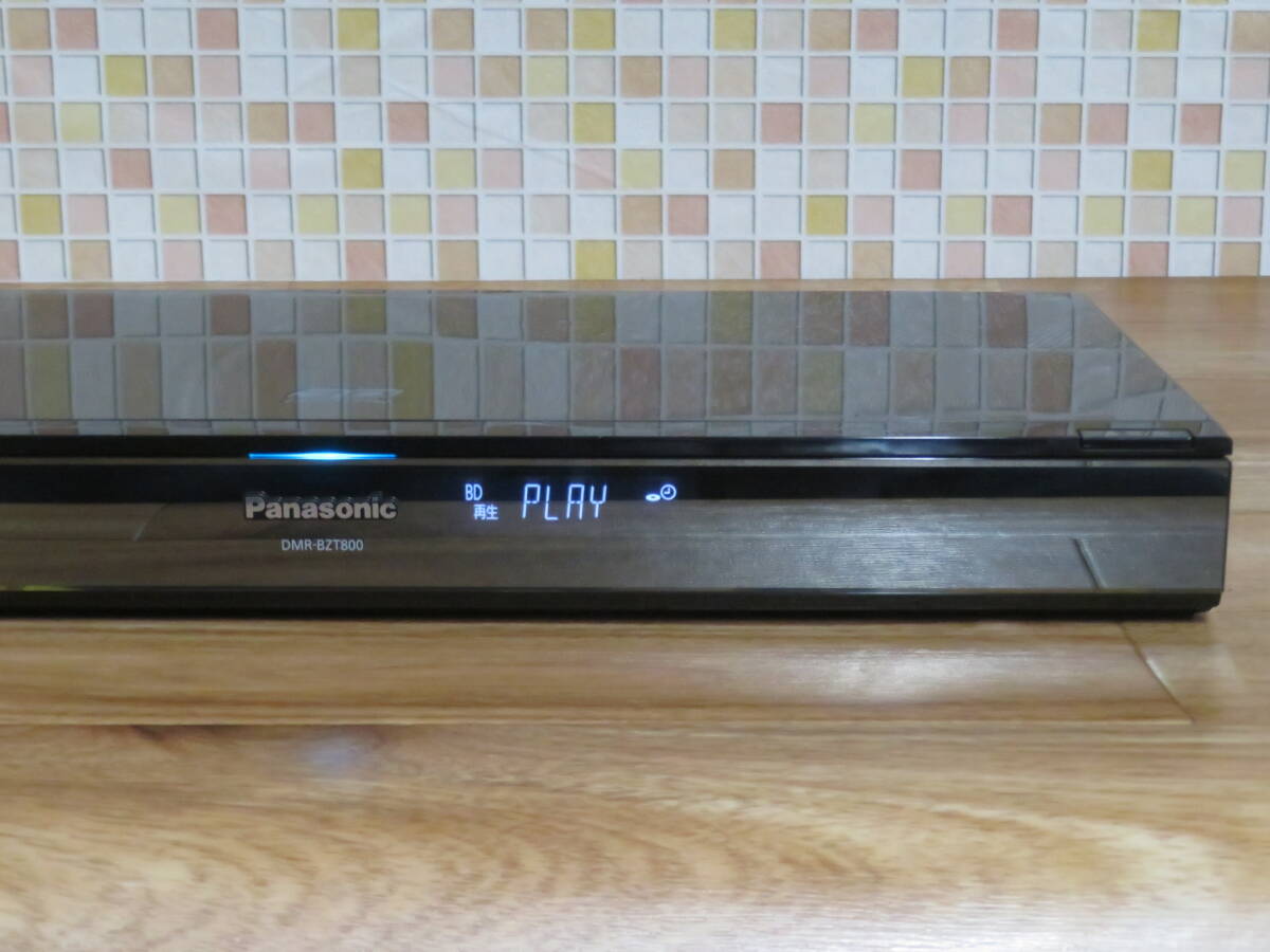 Panasonic パナソニック DMR-BZT800 ブルーレイディスクレコーダー 非喫煙環(huán)境です 