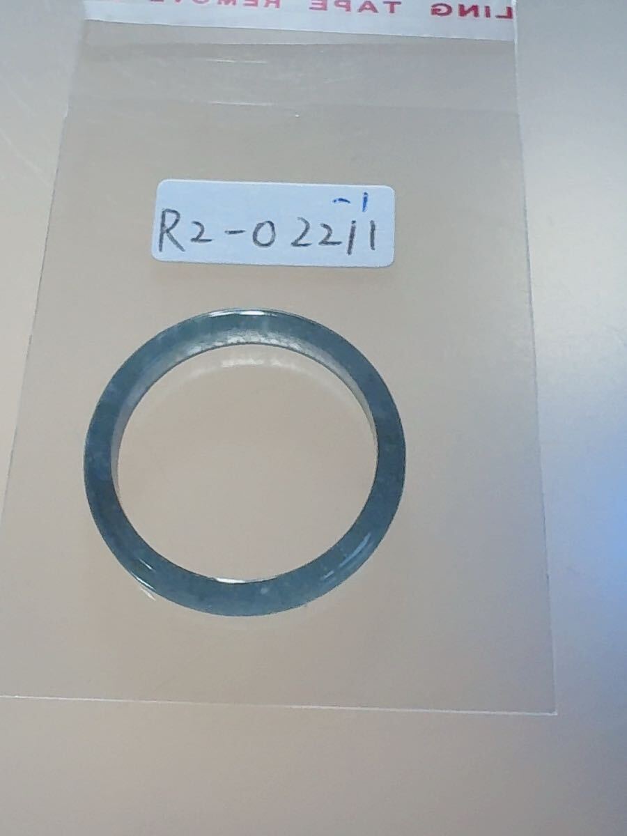 R2-2211-1天然翡翠《本物保証》 天然石 指輪 約20～21号 翡翠リング 一点物 縁起物 御守り 魔除け 昇進 成功 風水 金運 財運 幸運 幸福_画像2