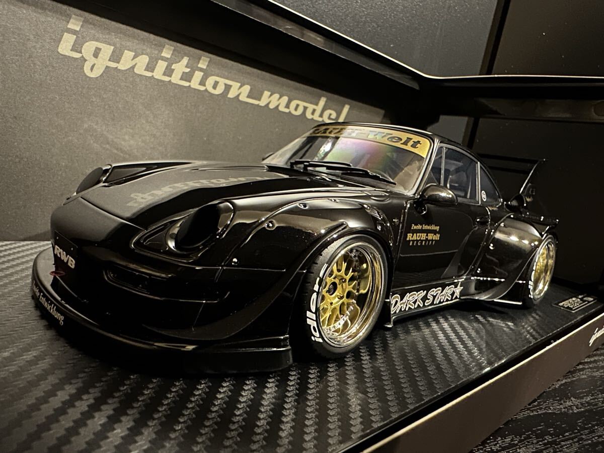 Yahoo!オークション - [新品] 1/18 IG3625 RWB 993 Black