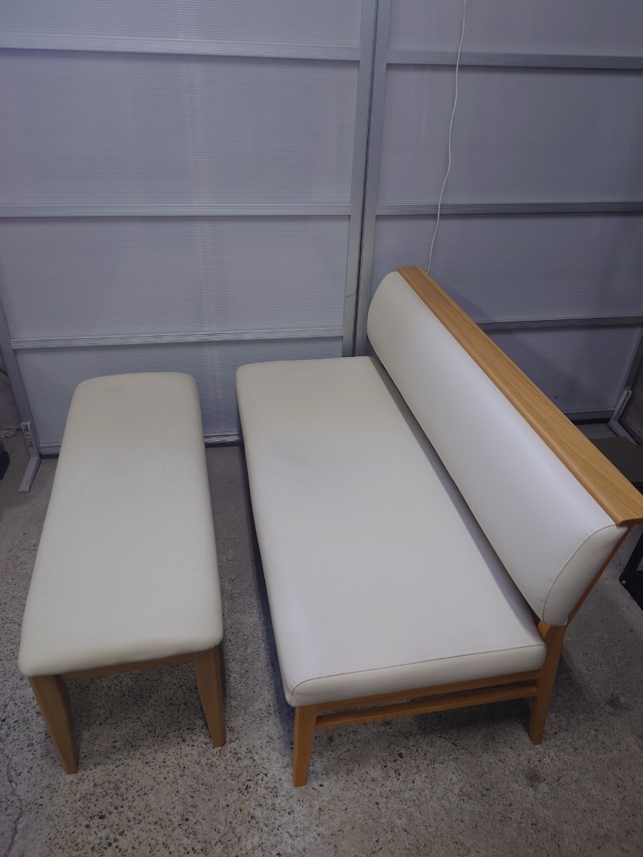 ニトリ　ベンチ　セット　ばら売り不可　中古品　直接引取りのみ　札幌市東区_画像1