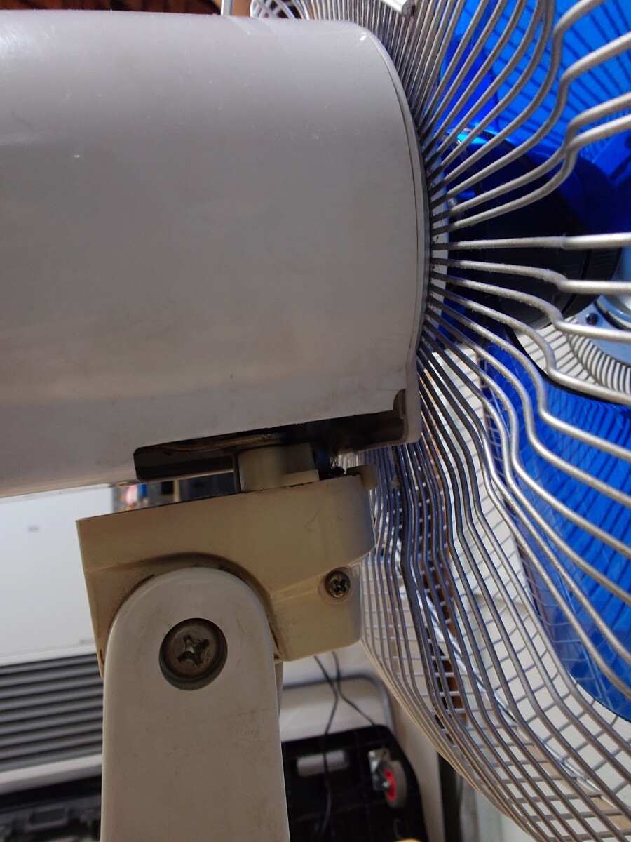 サンヨー　扇風機　EF-6JLT　中古品　1978年製　アート家財便発送　札幌市_画像7
