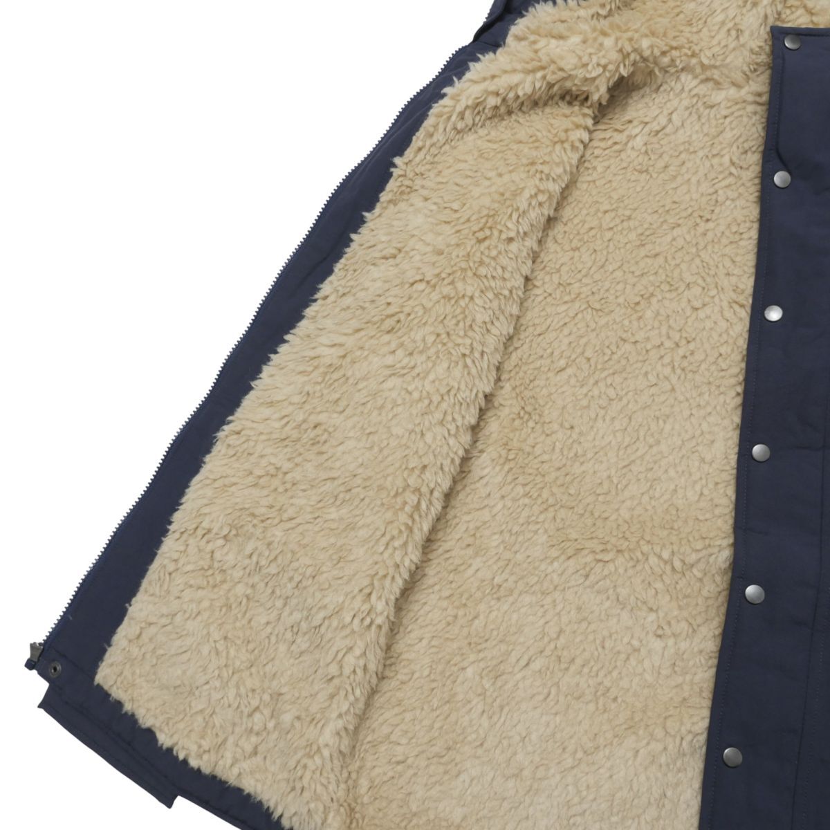 TI9257▲Patagonia パタゴニア 68460FA18 インファーノジャケット ナイロン マウンテンパーカー 里ボア 中綿入り ボーイズ XL14 ネイビー系