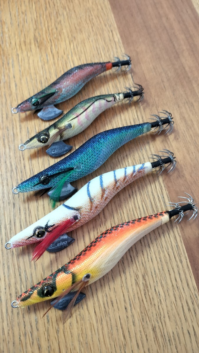 ドロー4 DRAW4 カルティバ エギ エギング 2.5号 3.0号 セット_画像1