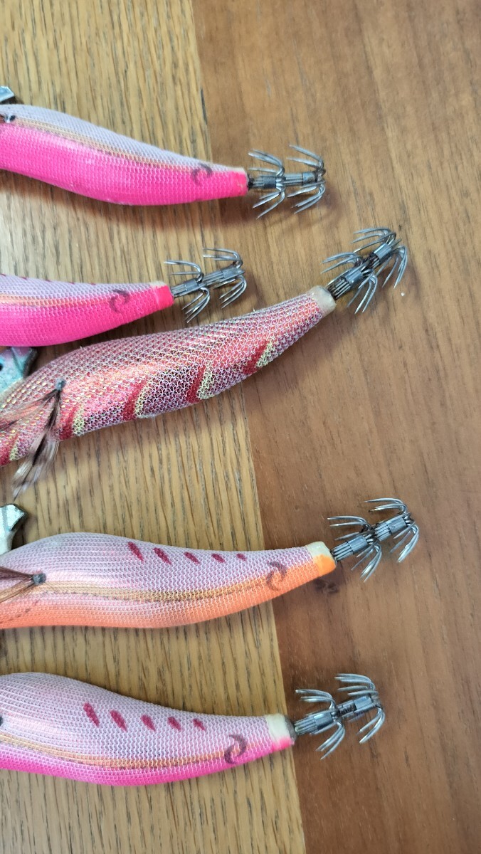 ハープーン エギ政 3.0号 3.5号 廃盤 デュオ DUO 赤テープ セット_画像7