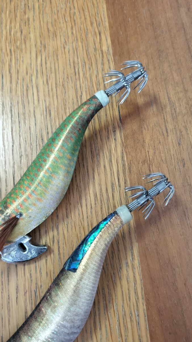 エギ王 jp 3.5号 廃盤ナチュラルカラー キュウセン 金アジ エギング ライブ live YAMASHITA ヤマシタ_画像3