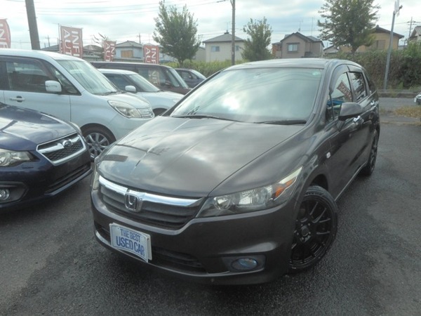 ストリーム 1.8 X 社外HDDナビ　バックカメラ　社外アルミ