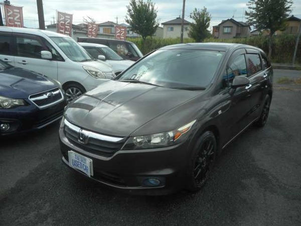 ストリーム 1.8 X 社外HDDナビ　バックカメラ　社外アルミ