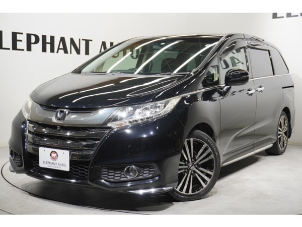 オデッセイ 2.4 アブソルート EX 黒本革シート?純正ナビ?360度カメラ?レ