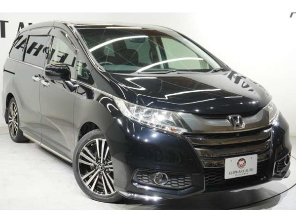 オデッセイ 2.4 アブソルート EX 黒本革シート?純正ナビ?360度カメラ?レ