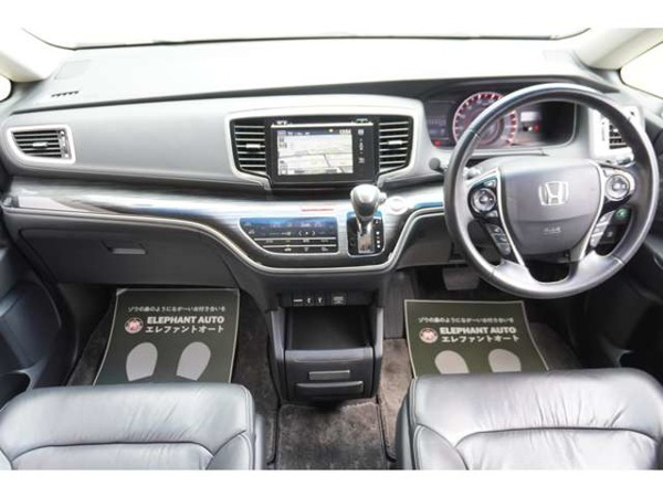 オデッセイ 2.4 アブソルート EX 黒本革シート?純正ナビ?360度カメラ?レ