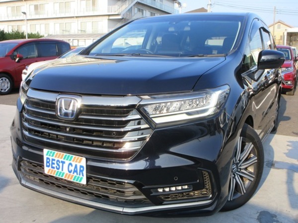 オデッセイ 2.0 e:HEV アブソルート 純正ナビ　フルセグTV　全周囲カメラ　両側