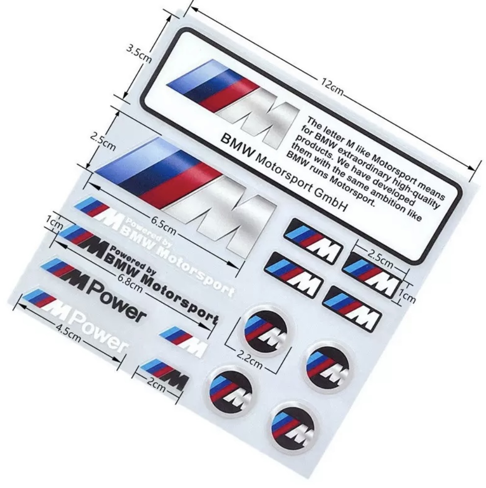 ★★★送料無料／BMW エンブレムステッカーセット★★★_画像1