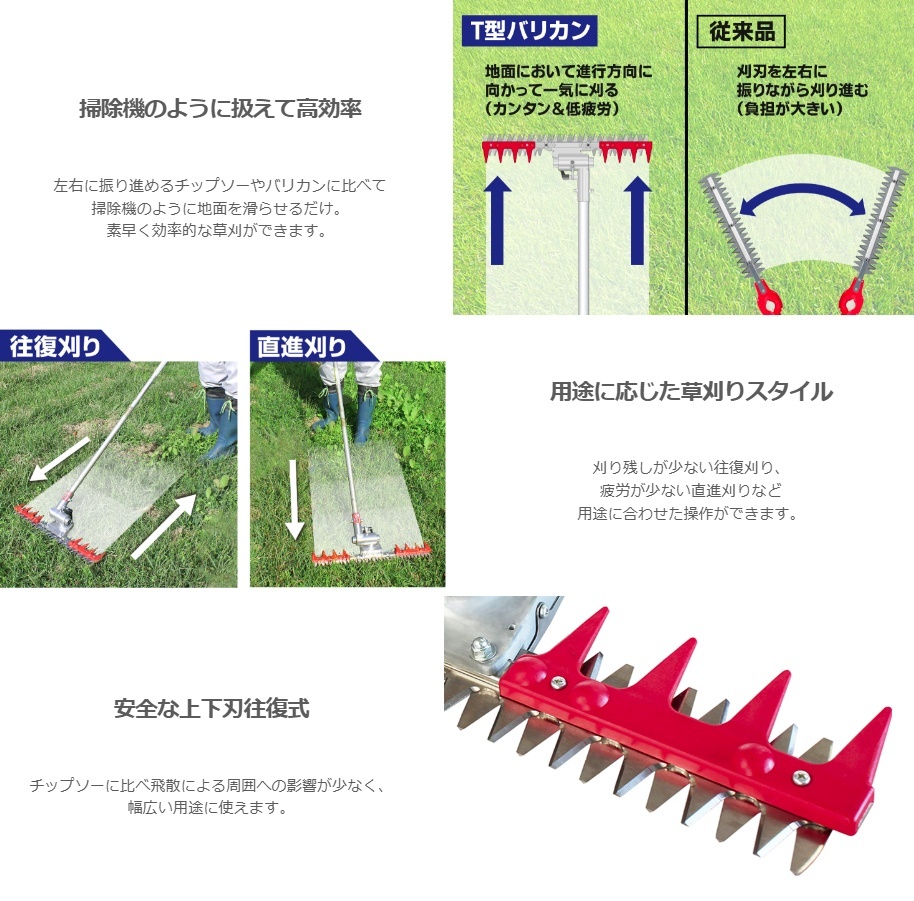 ニシガキ N-854 T型バリカン400 上下刃往復式 本体寸法420x200x110mm 在庫_画像3