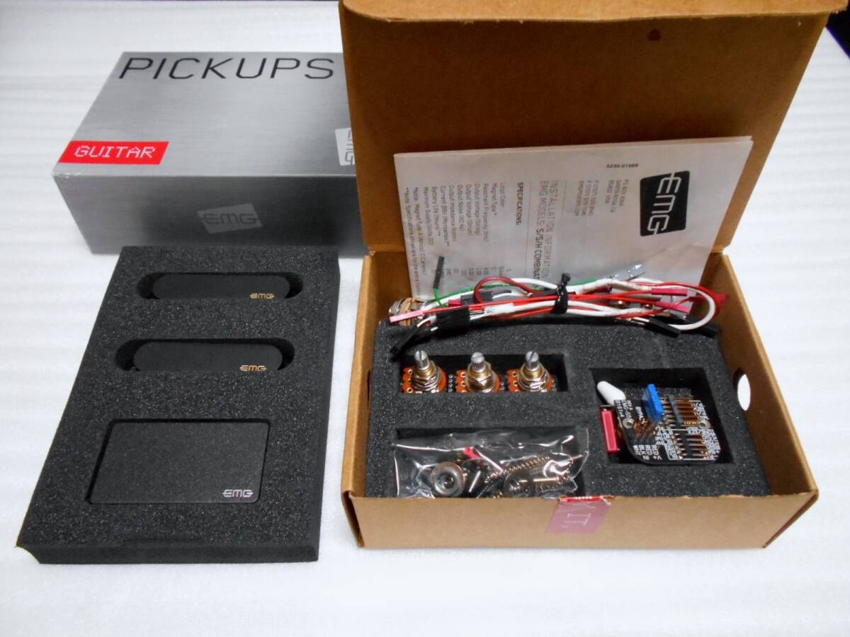【送料無料】EMG SA/SA/81 SET Black / EMG Electric Guitar Pickups