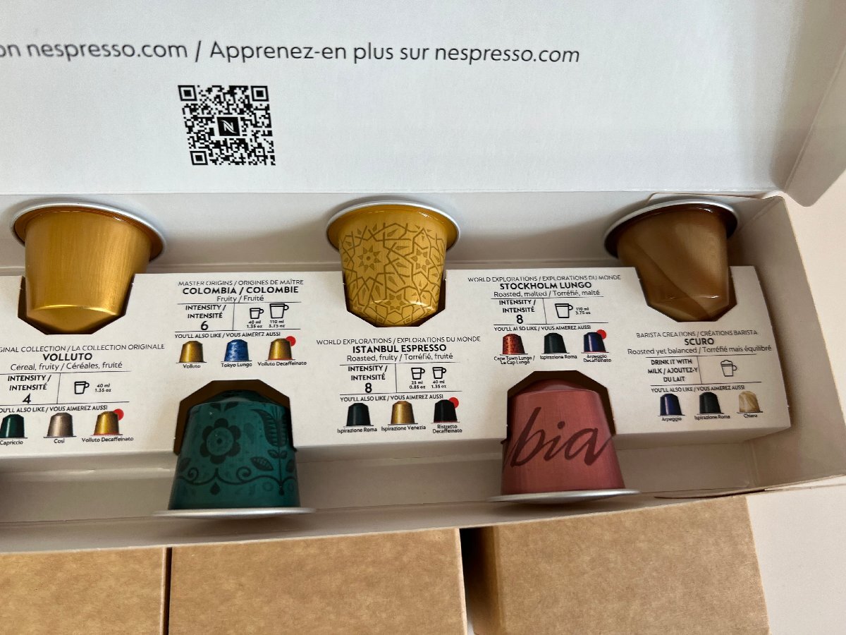 ☆①NESPRESSO ネスプレッソ オリジナルカプセルセット １箱７種入り×５箱?。常当帧ˉ畅`ヒー カプセル ※９月３０日まで　①