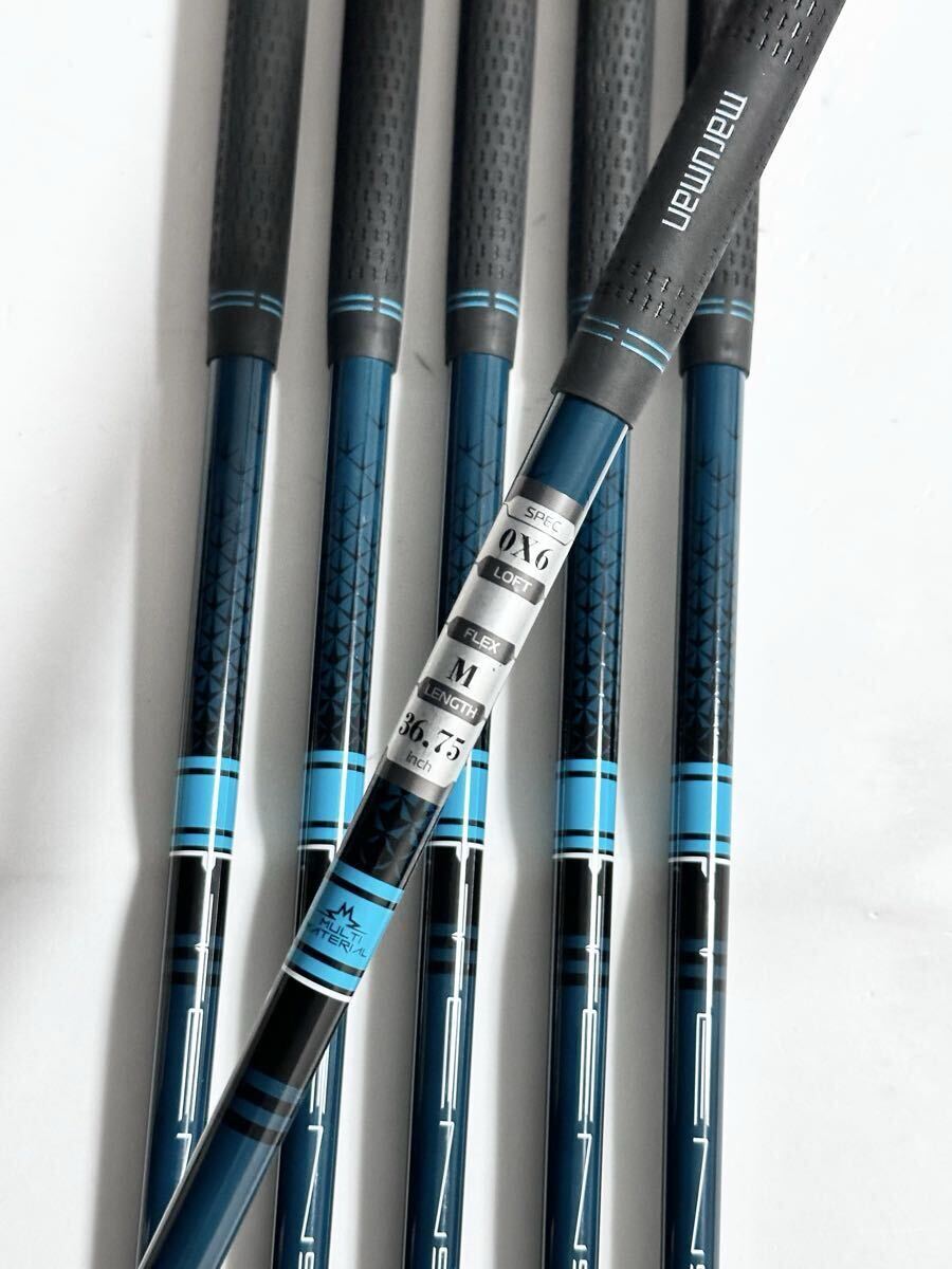 マルマン マジェスティゴルフ DANGAN7 MAX アイアン #7-PW.AW.SW 6本セット TENSEI テンセイ ∞ ダンガン7 マックス ダンガン7MAX