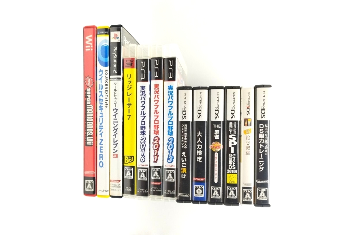 【まとめ売り】22點(diǎn) 任天堂 Nintendo ゲーム機(jī) ゲームソフト Wii PSP DS 3DS 大量 カセット Wiiリモコン ポケモン マリオ セット 本體 #115