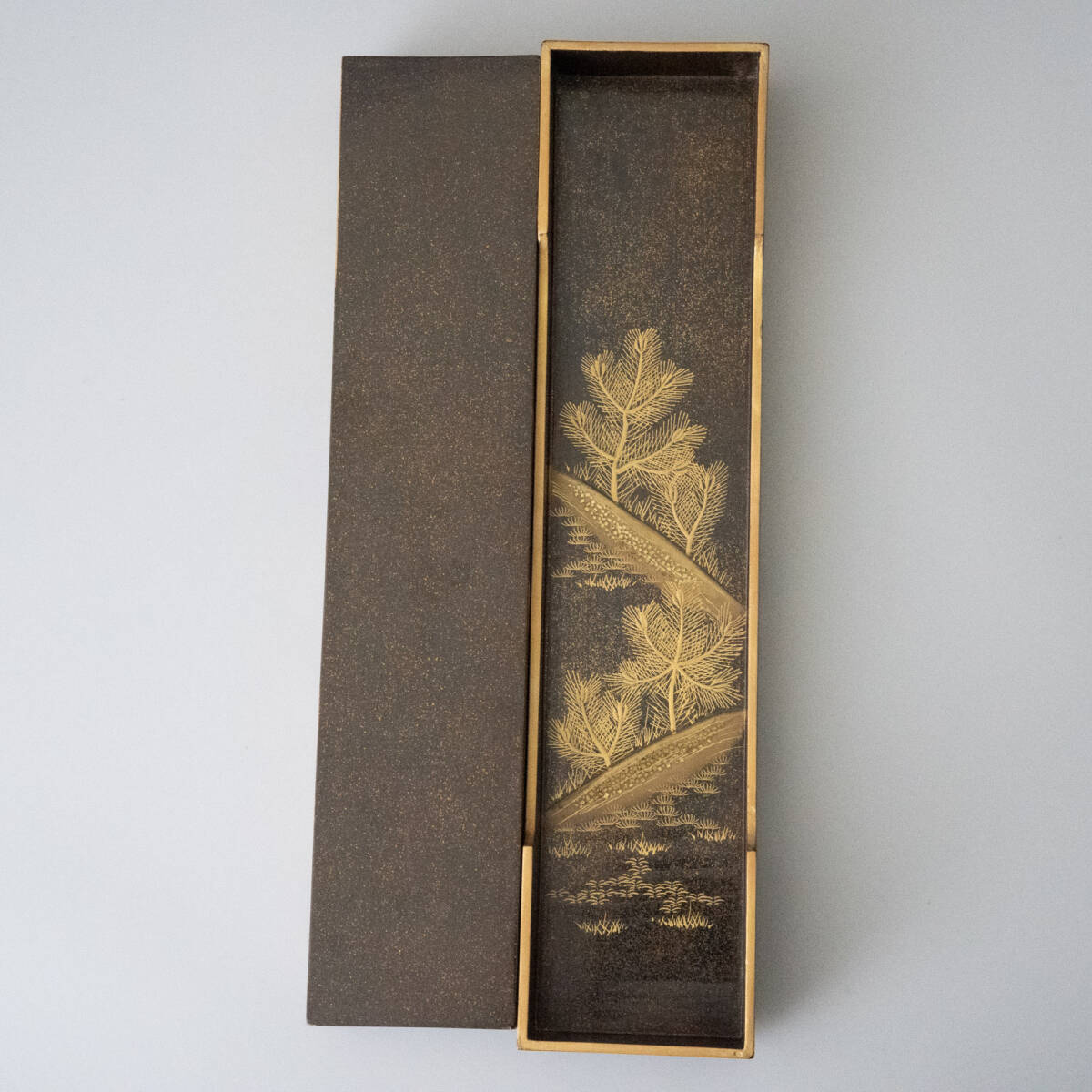 時代蒔絵 文箱 短冊箱 古美術品 コレクター収蔵品 骨董_画像8
