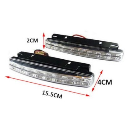 no009:防水オートLED 2個 超高輝度フォグライト デイライト LEDランプ【スーパーホワイト色・新品未使用】DRL DC_画像7