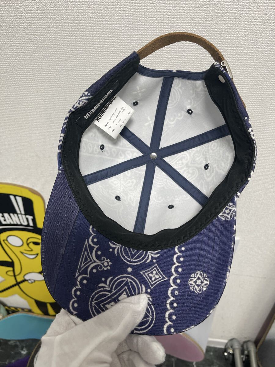 NEIGHBORHOOD BANDANA ペイズリー　キャップ　CAP 帽子_画像7