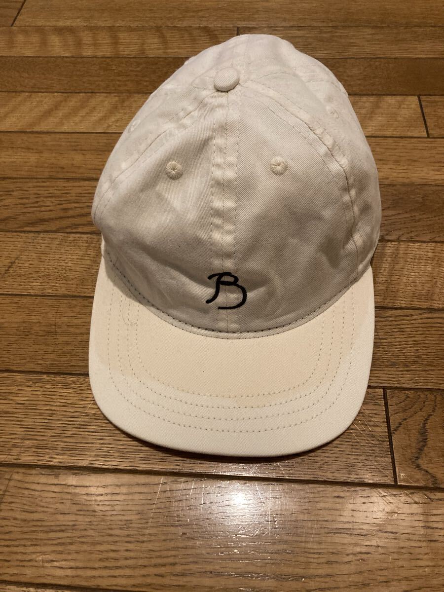 cooperstown ballcap オールホワイト コットン クーパーズタウン USA製 アメリカ製_画像1