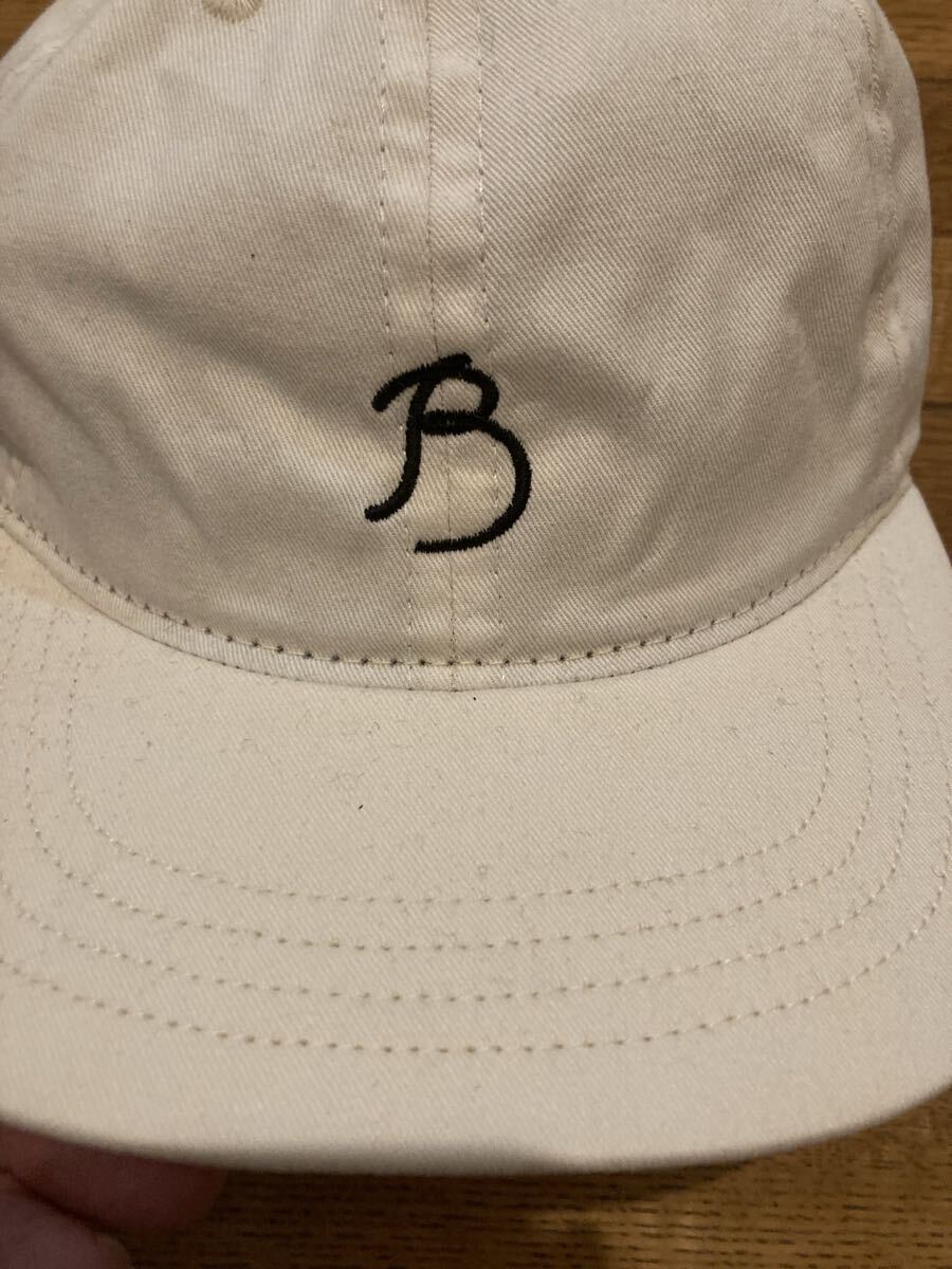 cooperstown ballcap オールホワイト コットン クーパーズタウン USA製 アメリカ製_画像2