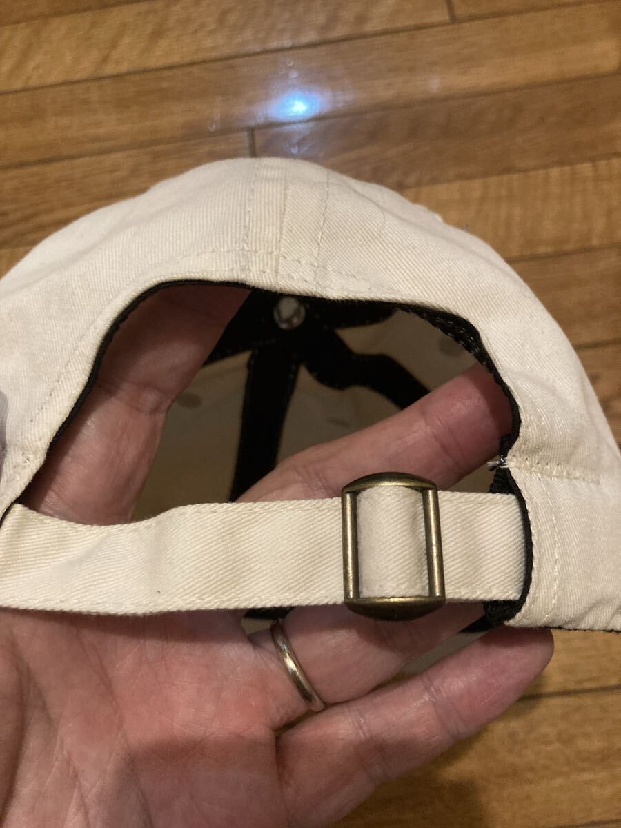 cooperstown ballcap オールホワイト コットン クーパーズタウン USA製 アメリカ製_画像4