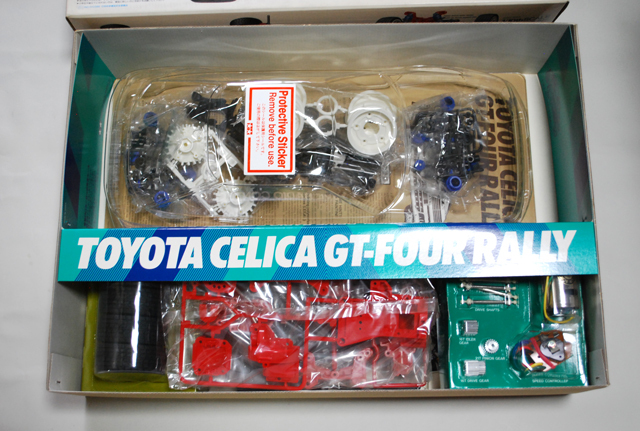 ★タミヤ初期・１／１０・トヨタセリカ・GT-FOUR RALLY★希少品_画像3
