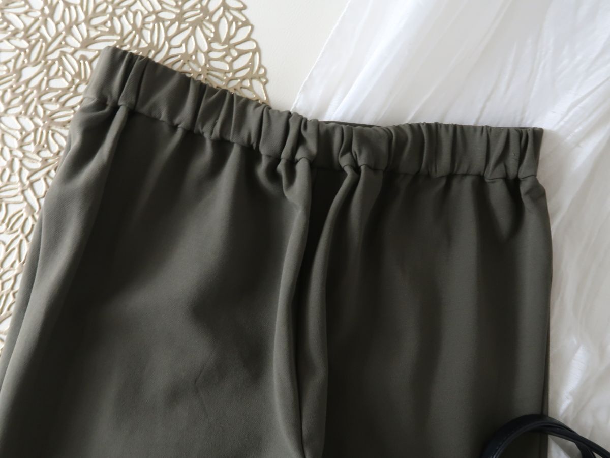 2.6萬☆超美品☆ロートレアモン ESSEN.LAUTREAMONT☆洗える プレミアムストレッチパンツ 38サイズ 日本制☆A(yù)-O 5711