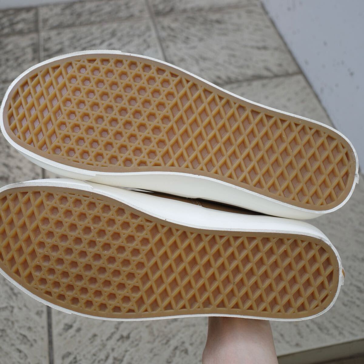 VANS AUTHENTIC オーセンティック 44 DX 8h 26.5cm ブラウン レザー バンズ_画像6