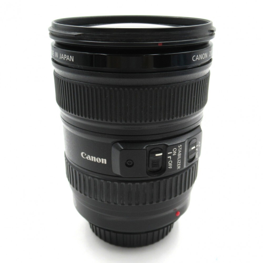 1円? Canon キヤノン ZOOM LENS EF 24-105mm 1:4 L IS USM ズームレンズ 箱付 動(dòng)作未確認(rèn) 4052262