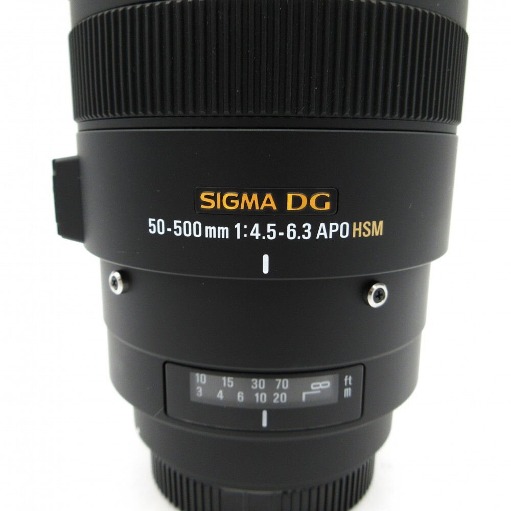 1円? SIGMA シグマ DG 50-500mm 1:4.5-6.3 APO HSM for CANON ズームレンズ 動作未確認(rèn) 4133957