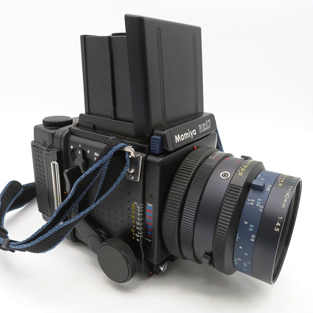 1円? Mamiya マミヤ RZ67 PROFESSIONAL 中判フィルムカメラ SEKOR MACRO Z f=140mm 1:4.5 動作未確認 4116099