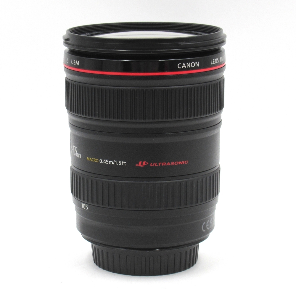 1円? Canon キヤノン EF 24-105mm f/4L IS USM ズームレンズ 箱付 動作未確認 4132209