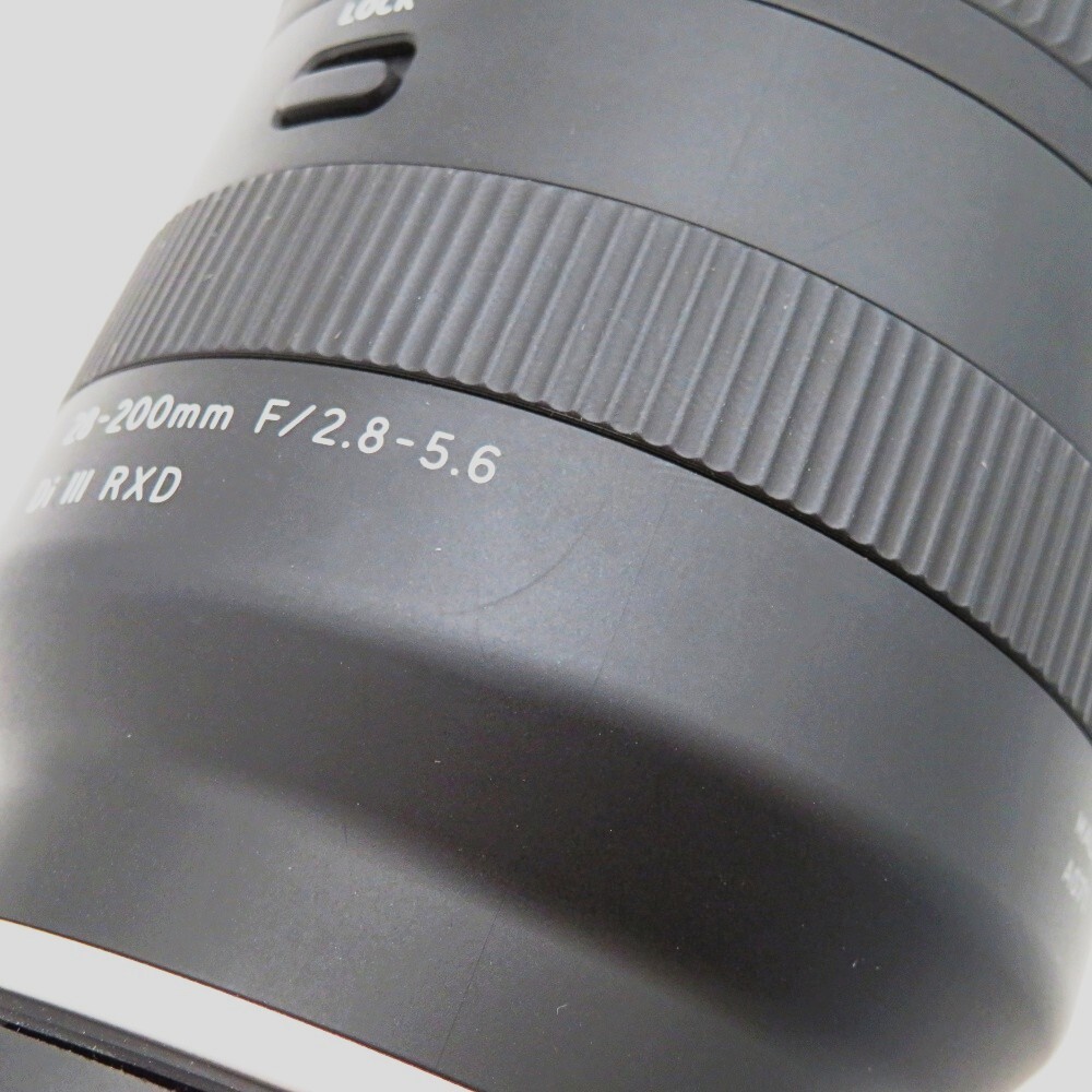 1円? TAMRON タムロン 28-200mm F2.8-5.6 Di III RXD FOR SONY-E ズームレンズ 箱付 動作未確認 4113179