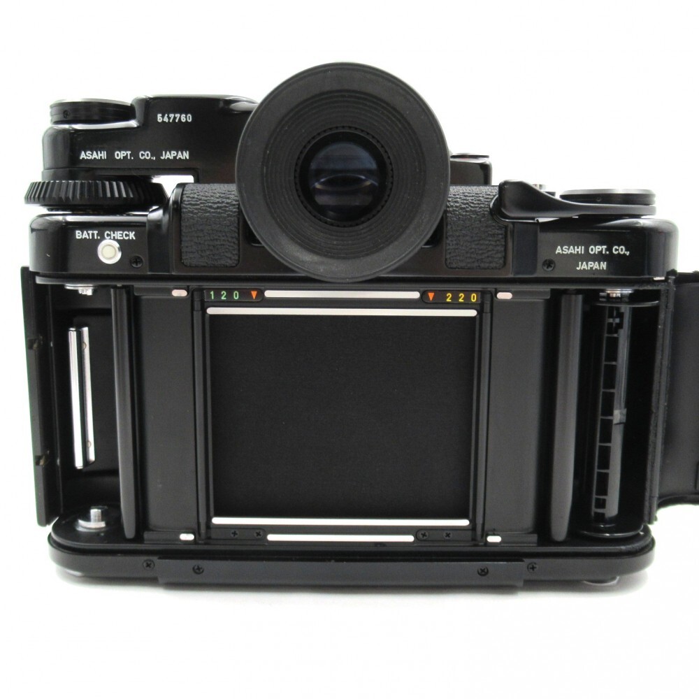 1円? ASAHI PENTAX アサヒ ペンタックス 6×7 中判フィルムカメラ Super-Multi-Cated 1:4.5/75 動作未確認 3983295