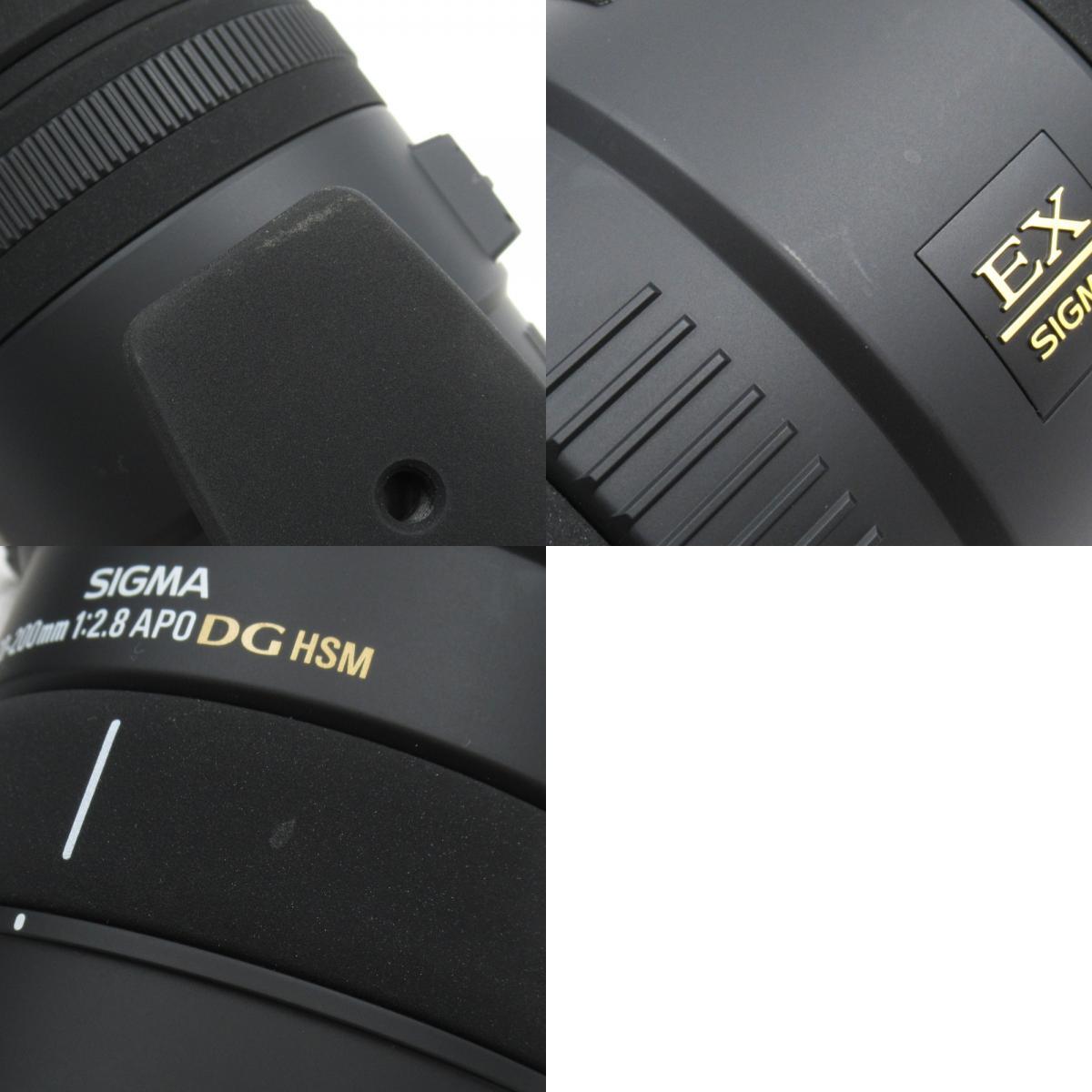 1円? SIGMA シグマ 70-200mm 1:2.8 APO DG HSM ズームレンズ ケース付 動作未確認(rèn) 4106862