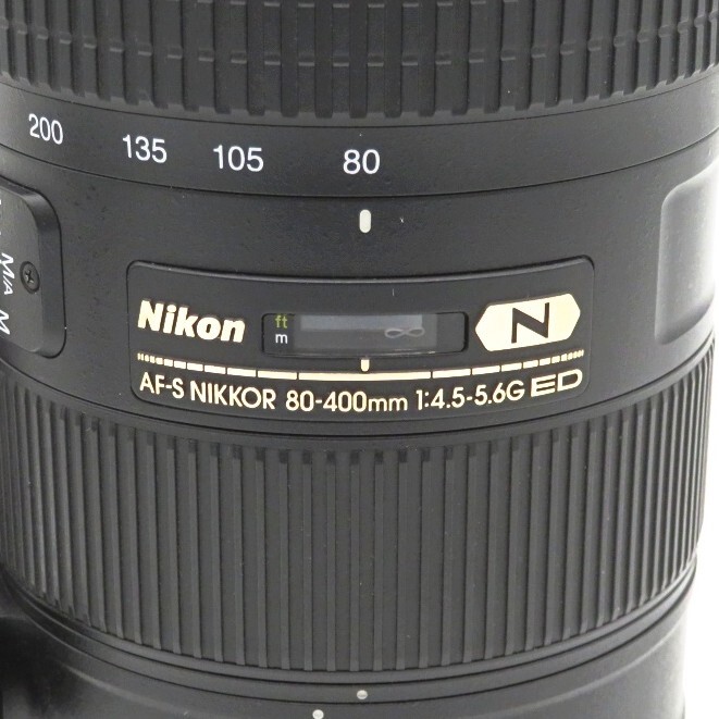 1円? Nikon ニコン AF-S NIKKOR 80-400mm F4.5-5.6G ED VR 一眼レフ用AFレンズ 箱付 動作未確認 4128672
